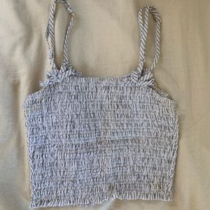 Brandy Melville ruched tank top✨